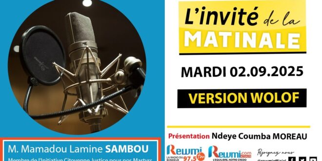 invite de la matinale 3