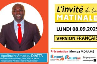 invite de la matinale 8