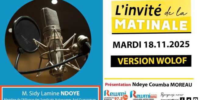 invite de la matinale 23