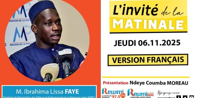 invite de la matinale 6