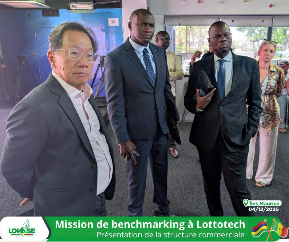 Les loteries nationales du Sénégal (LONASE) et de Maurice (Lottotech) scellent un partenariat stratégique pour l’innovation et l’excellence 1 lonase senegal