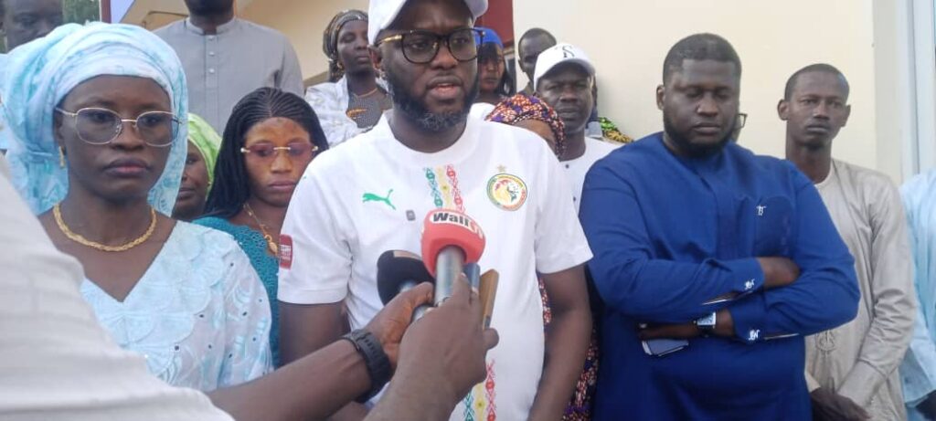 En tournée à Linguère, El Malick Ndiaye annonce l'enrôlement de 10000 personnes pour la CMU 1 IMG 20260103 WA0107