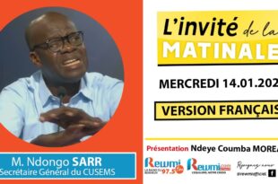 invite de la matinale 12