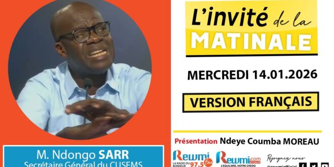 invite de la matinale 12