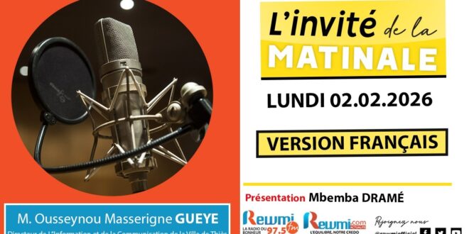 invite de la matinale