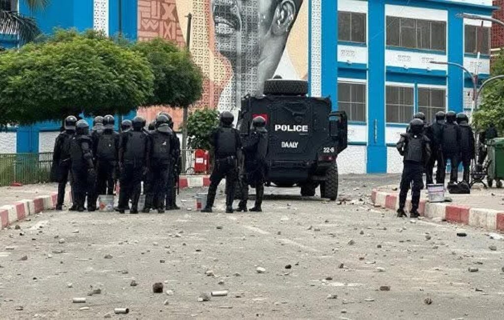 Manifestations à l’UCAD : un étudiant de la FASEG arrêté 1 thumb 1260x800 6992e398733db UHoIRak0UZ