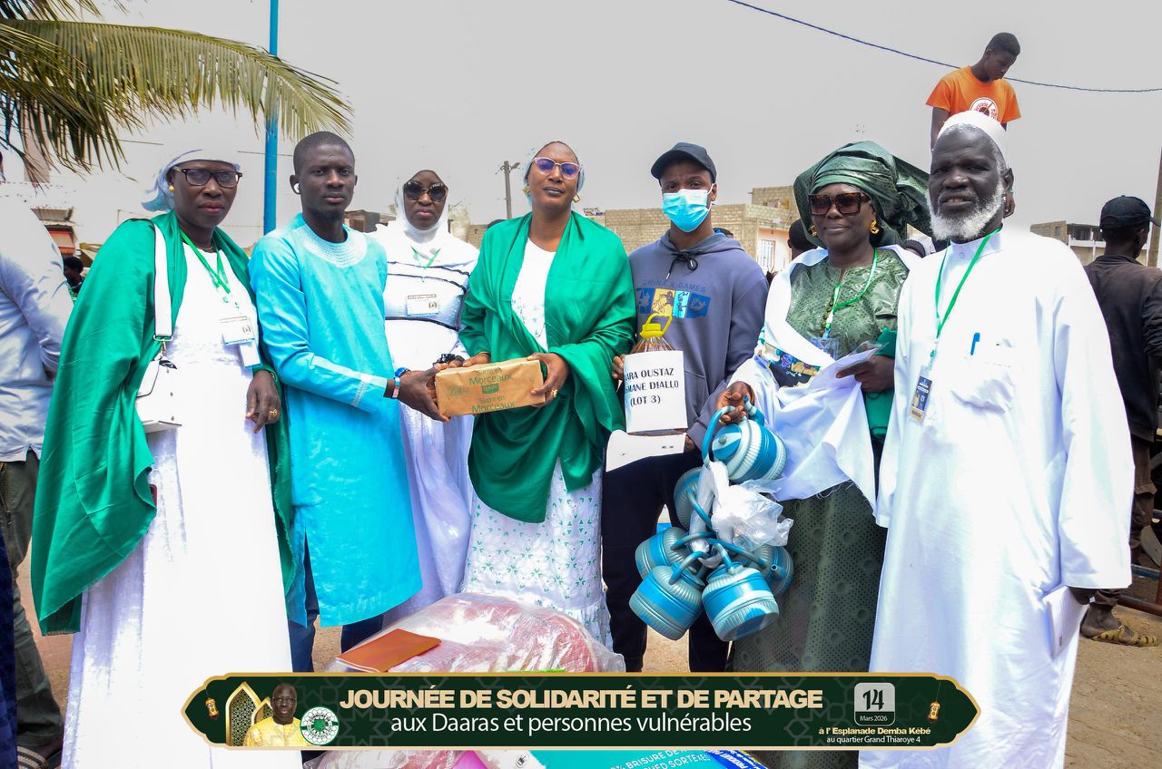 Guinaw Rails Sud : Le maire offre aux daaras et personnes vulnérables des vivres... 3 WhatsApp Image 2026 03 15 at 18.33.03