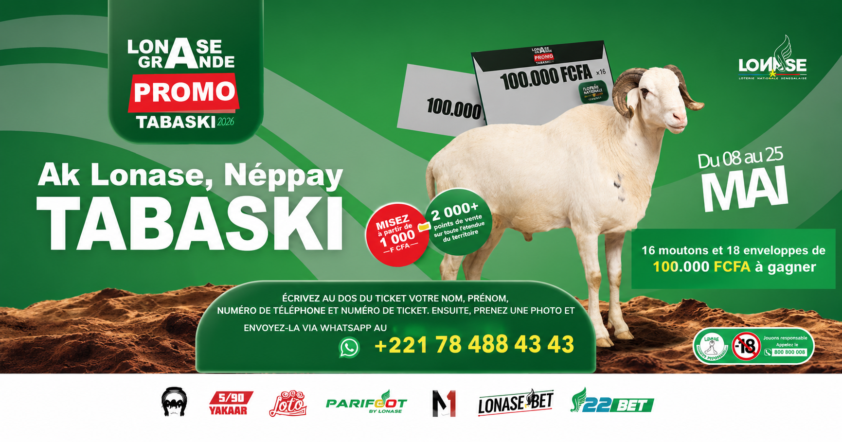 Promo Tabaski LONASE