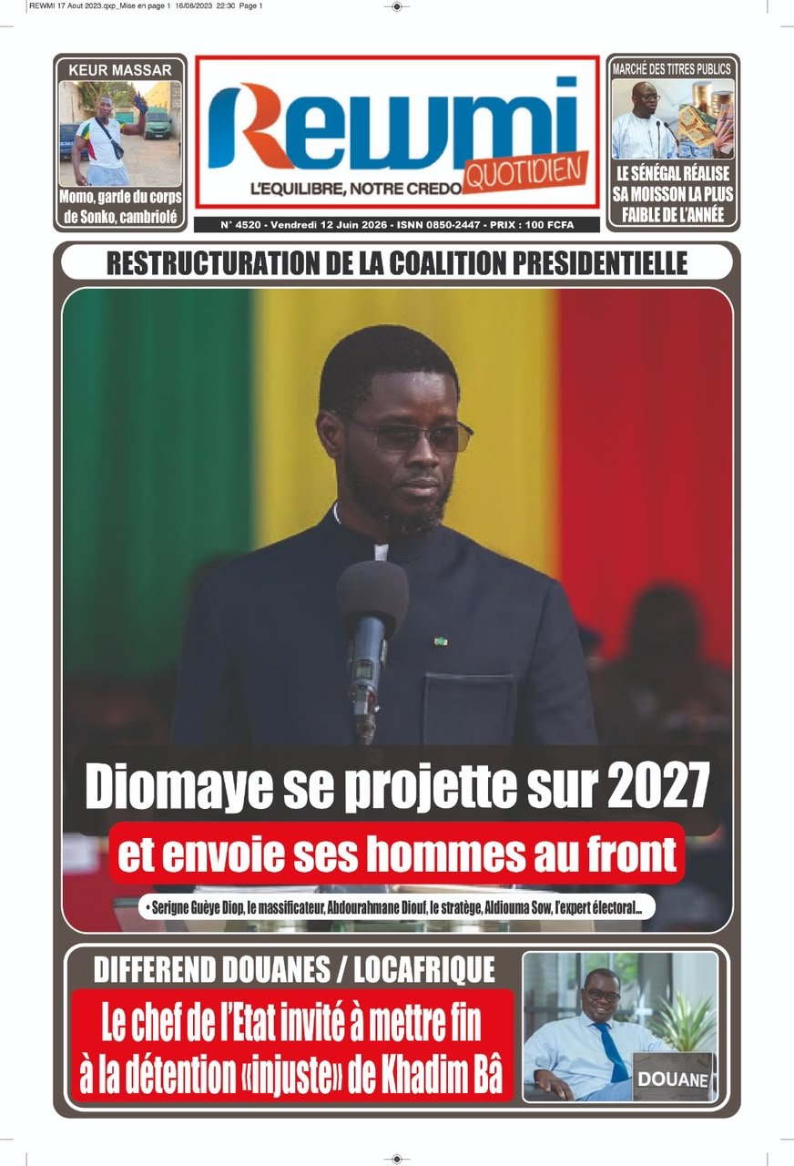 UNE REWMI 12 JUIN 2026