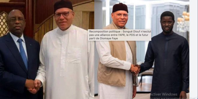 Recomposition politique : Songué Diouf n'exclut pas une alliance entre l’APR, le PDS et le futur parti de Diomaye Faye 1 Capture decran 2026 07 20 a 09.04.54