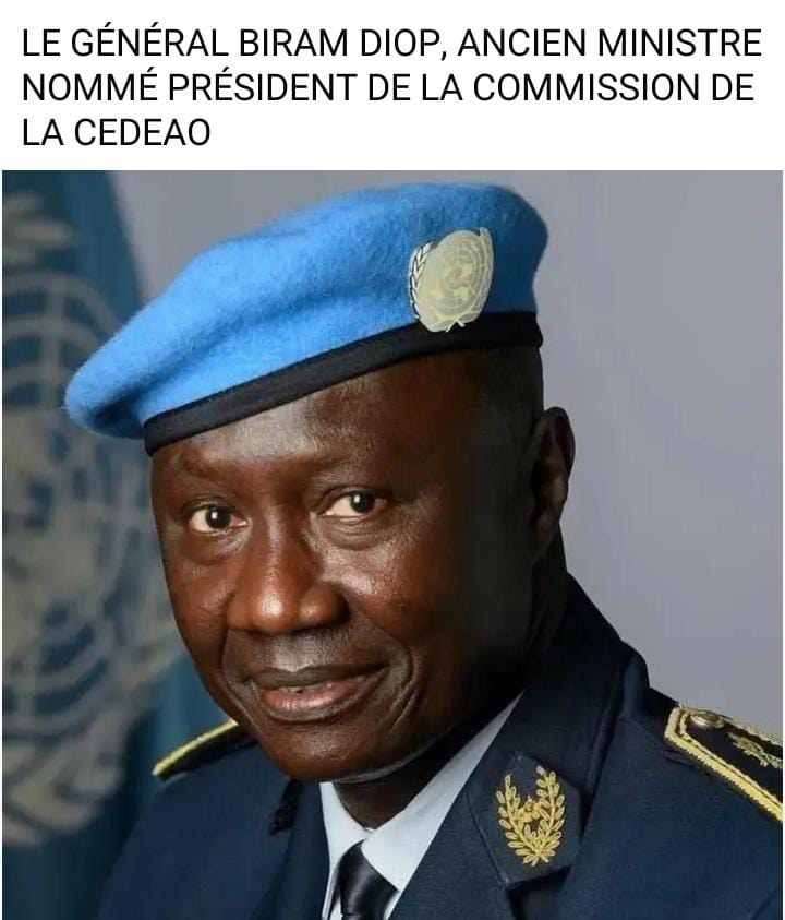 Officiel : Le Général Birame Diop élu Président De La Commission De La CEDEAO