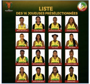 AfroBasket féminin U18 : 16 joueuses retenues par le sélectionneur Malick Bachir Diop 1 Capture decran 2026 08 01 a 15.43.05