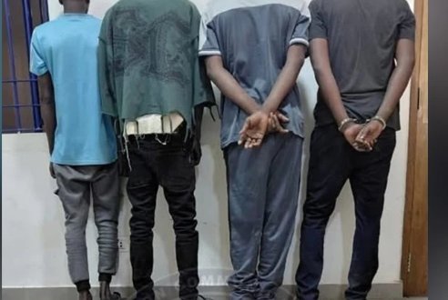 Quatre anciens auxiliaires de la Gendarmerie arrêtés à Saraya pour usurpation de fonction 1 Capture decran 2026 08 18 a 09.46.15