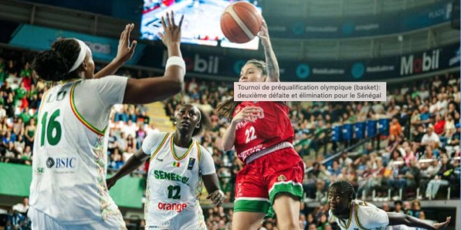 Tournoi de préqualification olympique (basket): deuxième défaite et élimination pour le Sénégal 1 Capture decran 2026 08 20 a 09.53.45