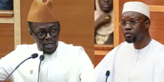 Passe d'armes entre Ousmane Sonko et Abdou Mbow en pleine plénière 1 Capture decran 2026 08 20 a 12.15.03