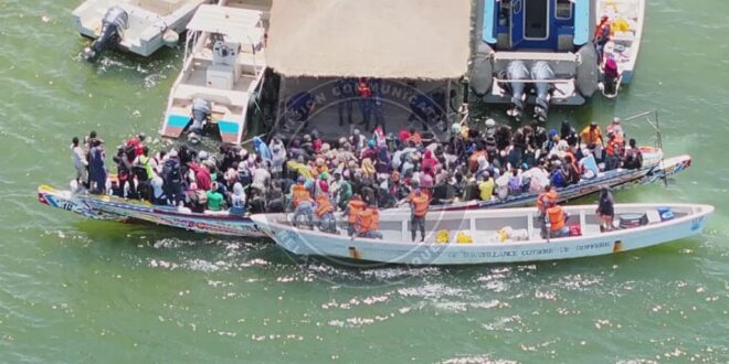 Émigration irrégulière : la Gendarmerie intercepte 173 candidats et saisit une pirogue avec du matériel à Kaolack 1 WhatsApp Image 2026 08 03 at 10.39.43
