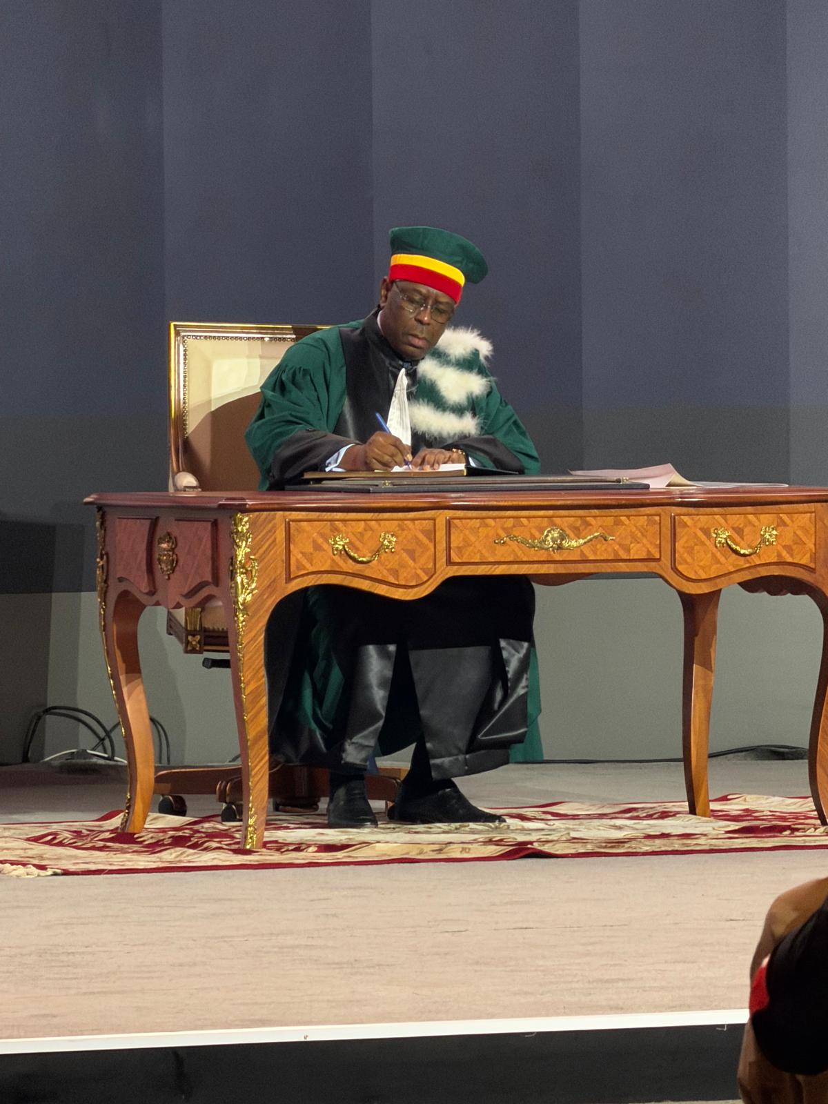 Macky Sall fait Docteur Honoris Causa de l’Université Denis Sassou Nguesso de Kintelé 5 WhatsApp Image 2026 08 13 at 13.44.14