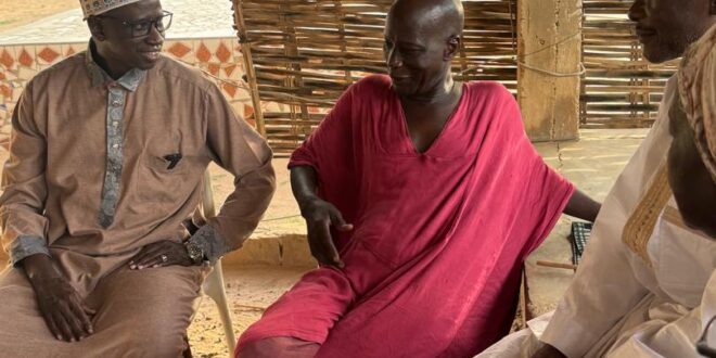 Don de sang, moustiquaires : Le Pr Aliou Thiongane au chevet de Sedo Sebe 1 WhatsApp Image 2026 08 15 at 17.30.54 1