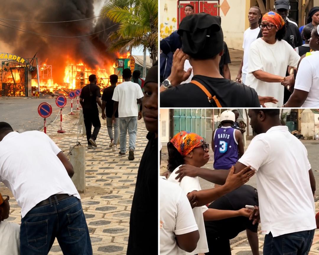 Le Restaurant Aby’s Garden D’Aby Ndour Ravagé Par Un Incendie