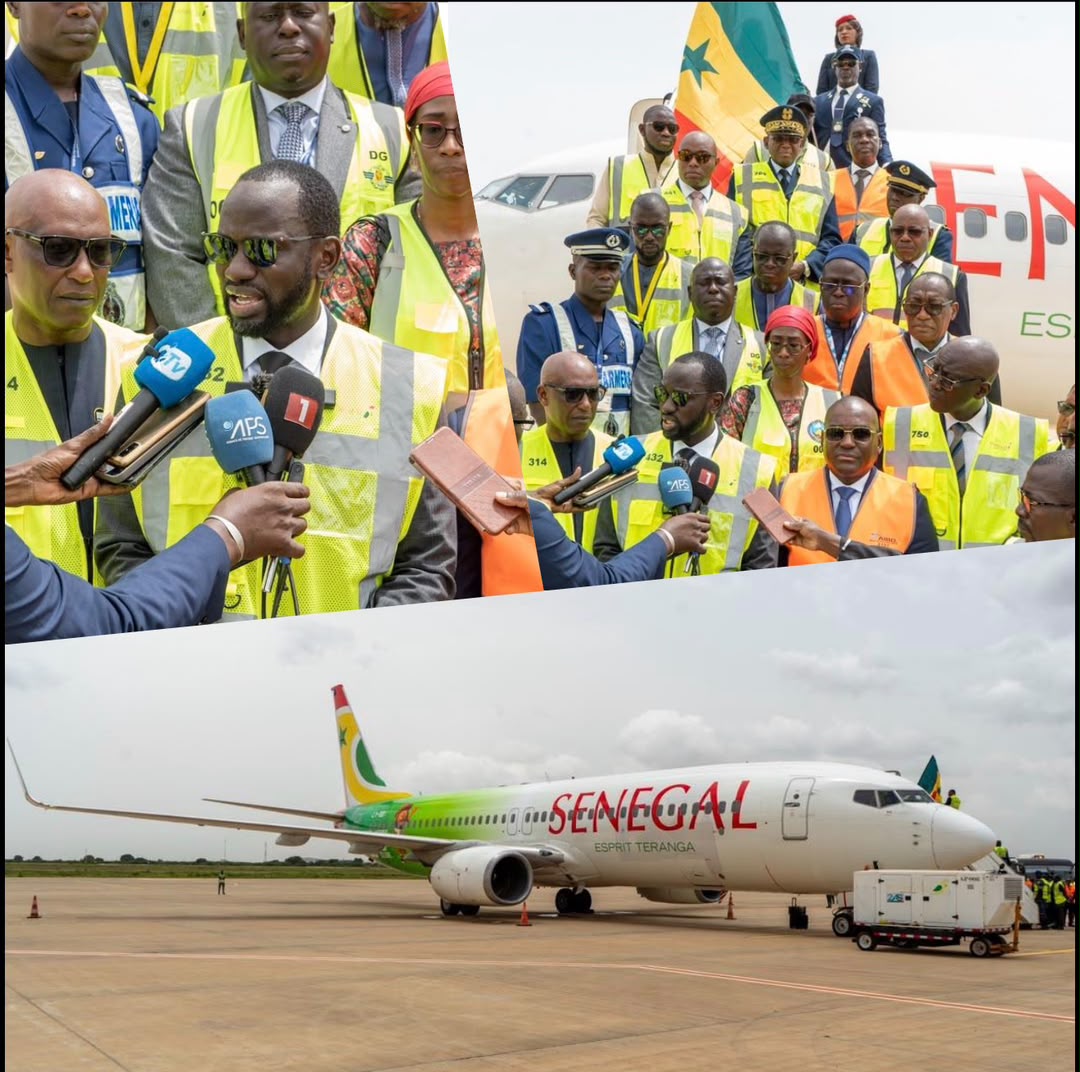 Le ministre des Transports réceptionne un nouveau Boeing 737-800 Gorée 2 WhatsApp Image 2026 09 07 at 19.45.58