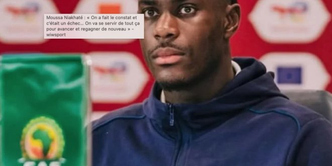 Moussa Niakhaté : « On a fait le constat et c’était un échec… On va se servir de tout ça pour avancer et regagner de nouveau » 1 moussa ndiakhate