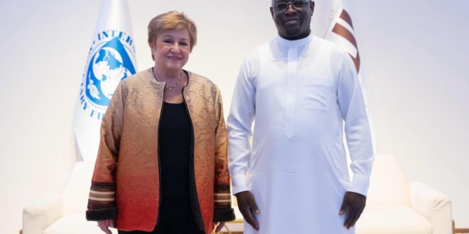 Assemblées FMI-Banque mondiale : Cheikh Diba au front pour les financements du Sénégal 1 98340622 68557009