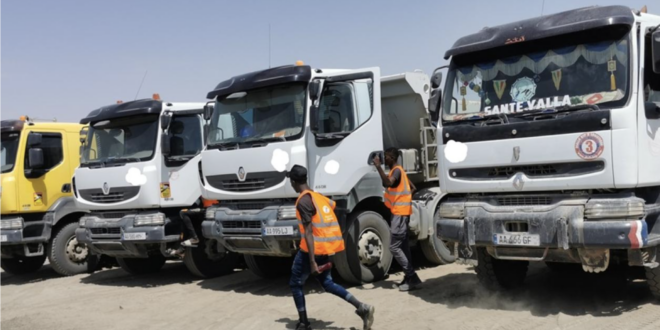 Darou Khoudoss : La tonne de béton passe de 12 000 à 21 000 FCFA, les camionneurs entrent en grève 1 Capture decran 2026 10 24 a 10.03.59