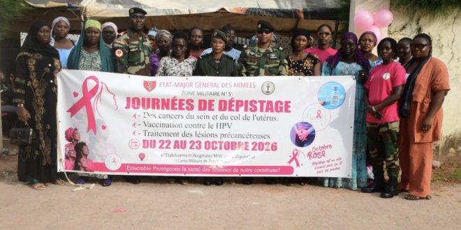 Lutte contre les cancers du sein et du col de l’utérus : 65 enfants vaccinés et 520 femmes dépistées à l’Hôpital militaire de Ziguinchor 1 Capture decran 2026 10 24 a 16.38.49